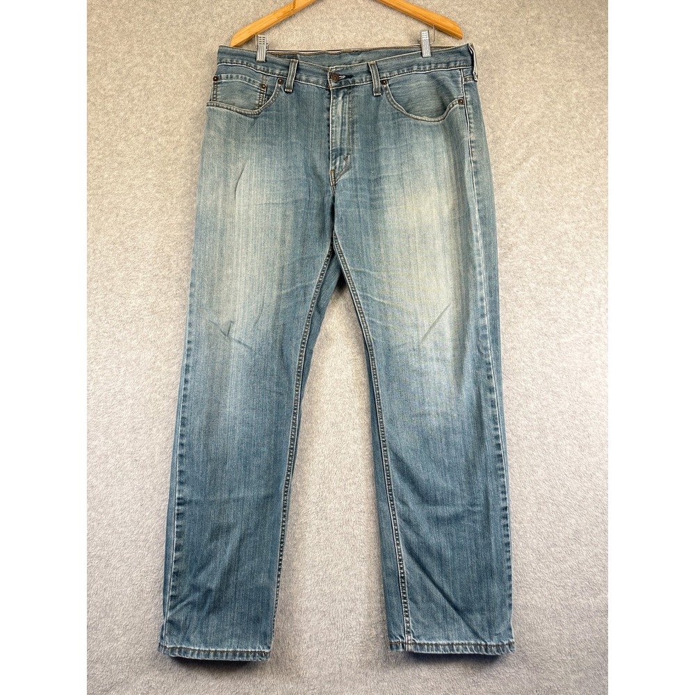 Levi's 559 Relaxed Straight Jeans Mens 36x32 Blue Cotton Denim